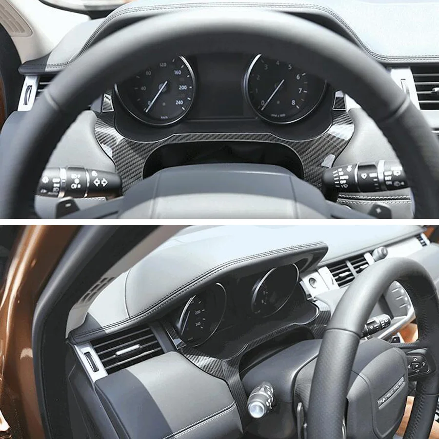 Накладка для приборной панели автомобиля YAQUICKA Land Rover Range Evoque 2012-2017 черная