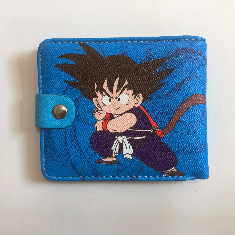 Аниме Жемчуг дракона Супер Saiyan сон Гохан PU короткий кошелек W1115Y | Багаж и сумки