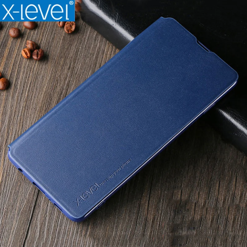 X Level модные Бизнес чехол для samsung S10 плюс из искусственной кожи откидной Чехол с