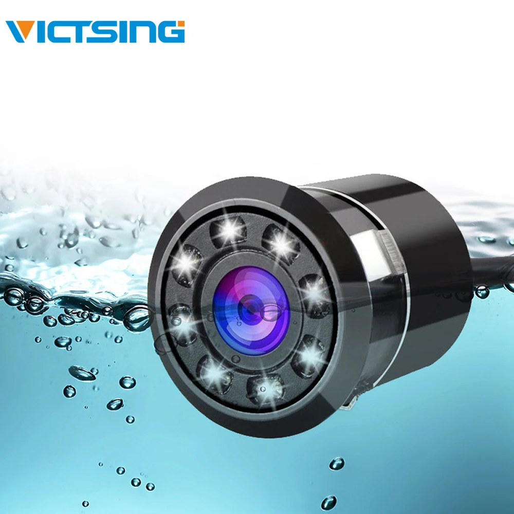 VicTsing Автомобильная камера заднего вида 8 LED подсветка HD 170 градусов CCD