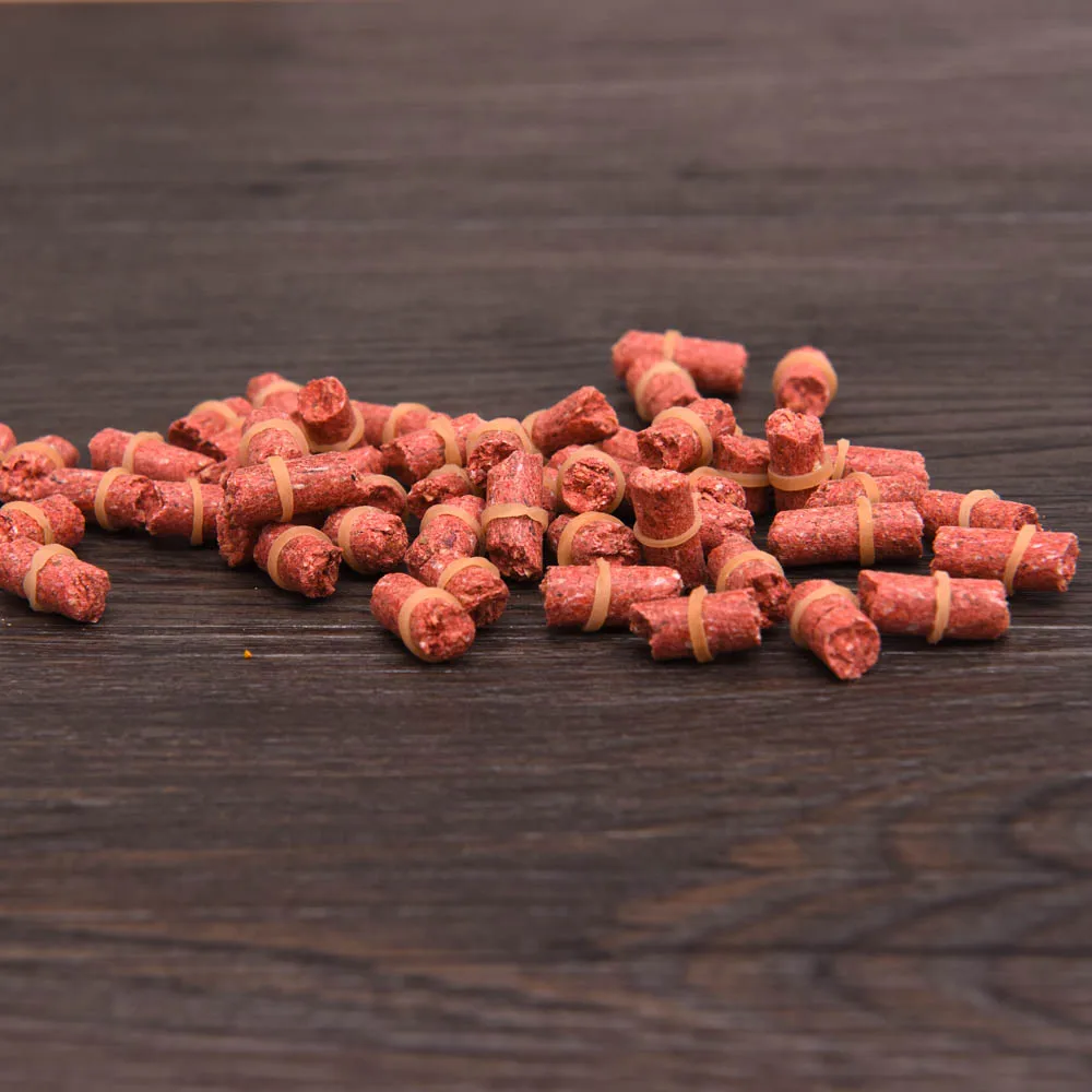 1 сумка рыболовные приманки красного цвета для рыбалки на карпа запах травы