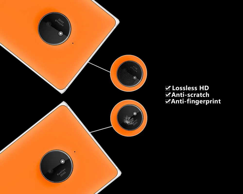 Ультратонкая Защитная пленка для задней камеры из закаленного стекла NOKIA 830 RM 983 984