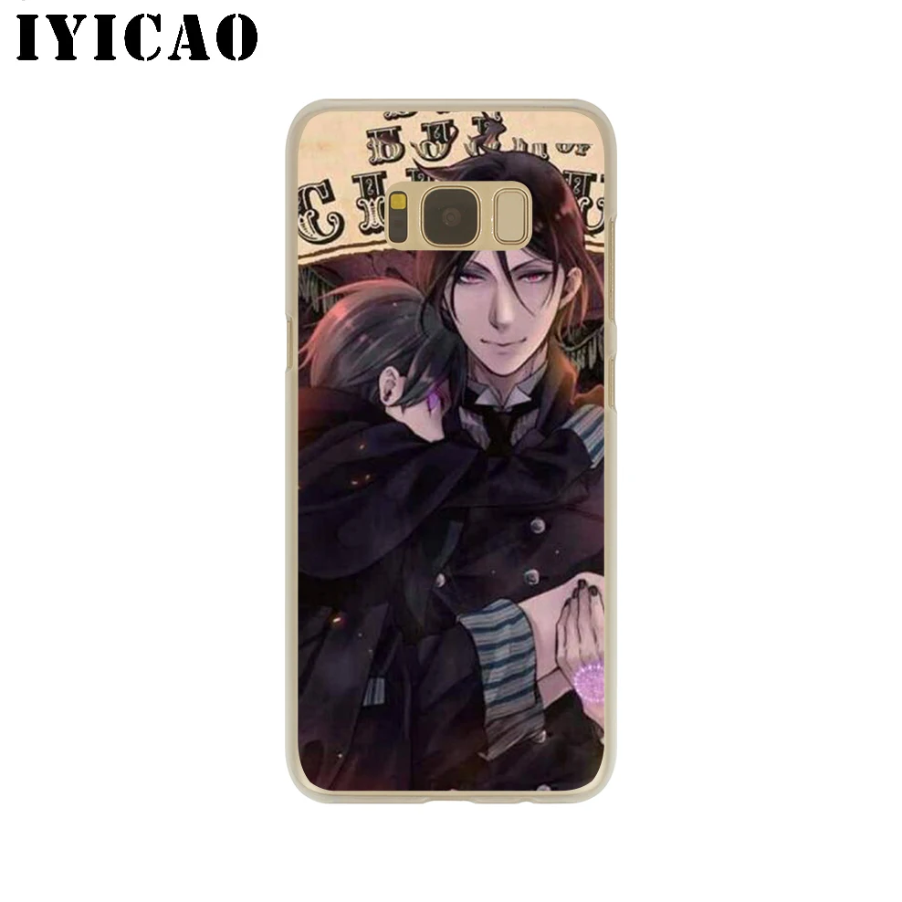 IYICAO Anime Black Butler Ciel Hard Case for Samsung Galaxy S10e S10 S9 S8 Plus S6 S7 Edge Cover Note 9 8 10 | Мобильные телефоны и