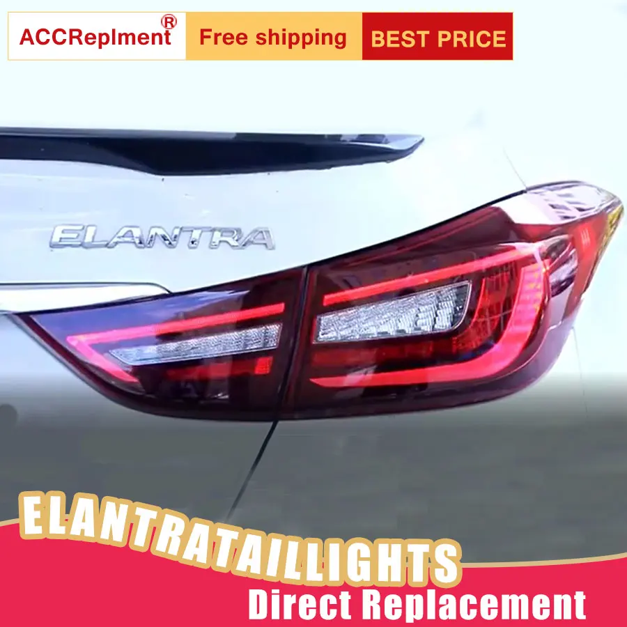 Новый светодиодный фонарь светильник s в сборе для Hyundai Elantra 2013 2015 задний стоп
