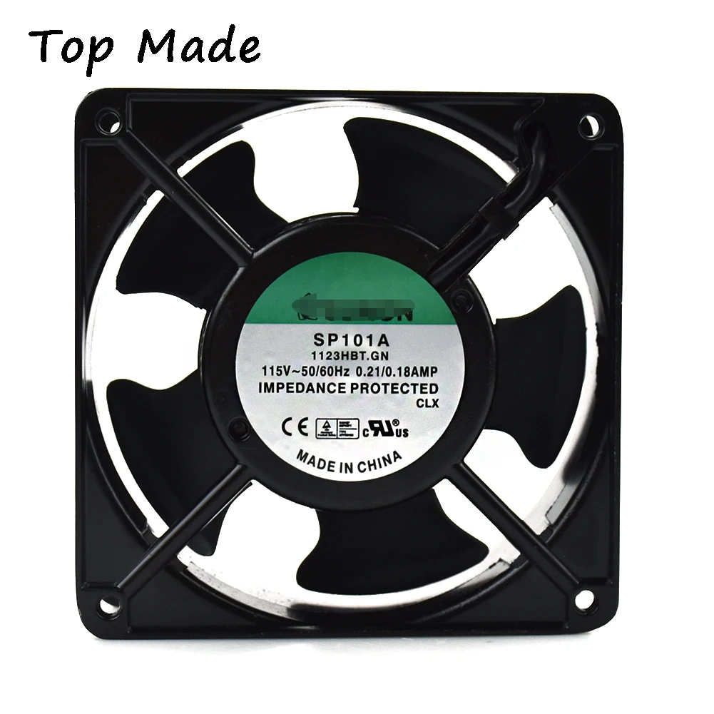 Для SUNON SP101A 1123HBT.GN FAN 115VAC 120X38 мм 107CFM охлаждающий вентилятор|Кулеры и системы