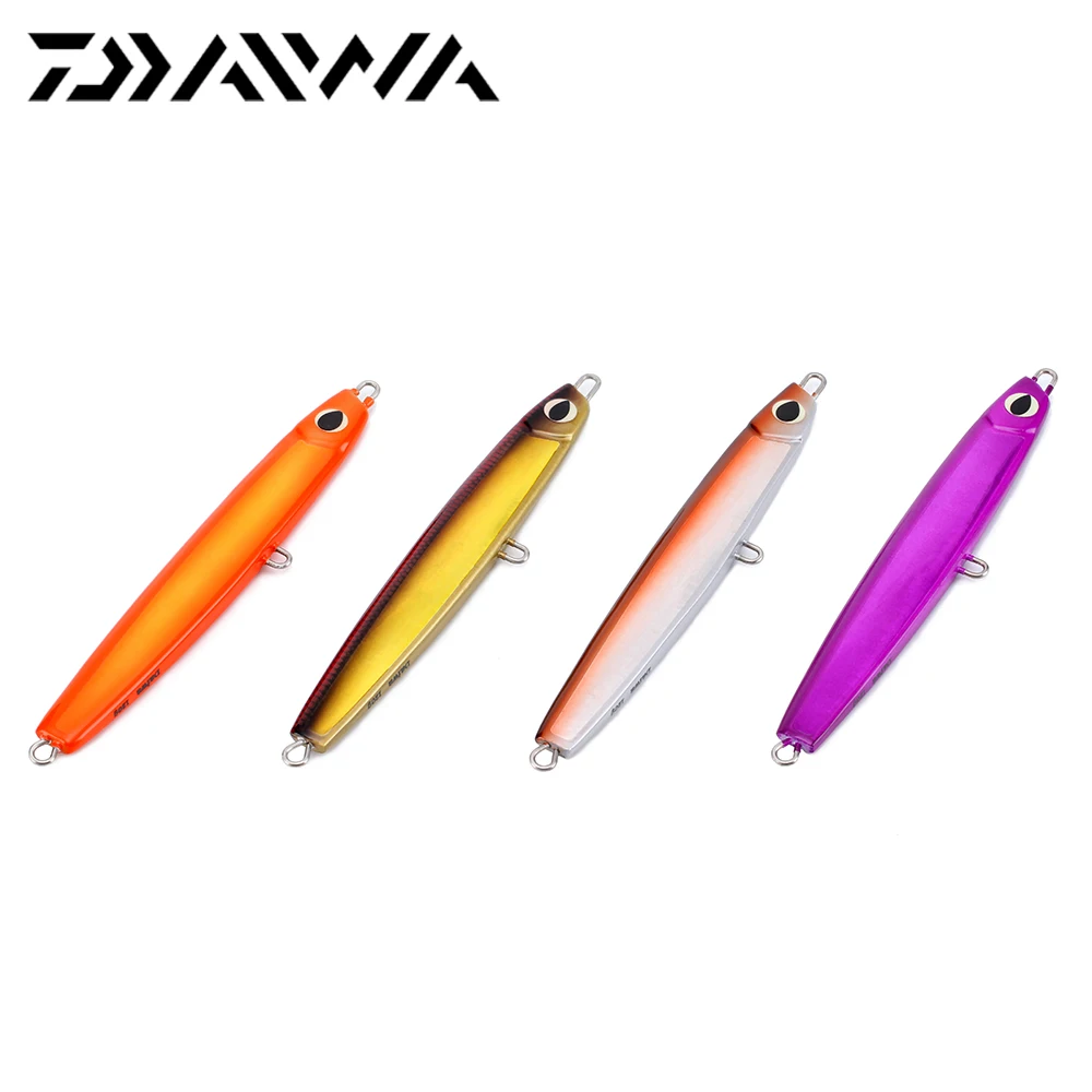 1 шт., оригинальная морская ложка Daiwa SAKANA, 120 г, 130 мм, металлическая ложка, искусственная приманка, крючок, лодка, рыболовные приманки, 4 цвета