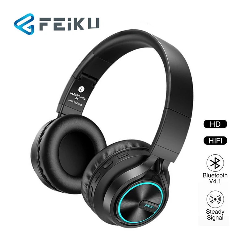 FEIKU B6 беспроводная Bluetooth гарнитура 4 1 Гарнитура 12H стерео время воспроизведения
