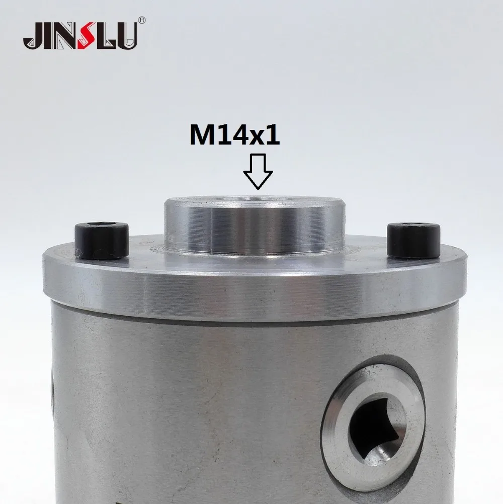 M14x1mm M14 Резьба шпинделя патрон фланец спины плитов и базовая пластина переходная пластина K11-80 K12-80 K11-100 K12-100 K11-125 K12-125