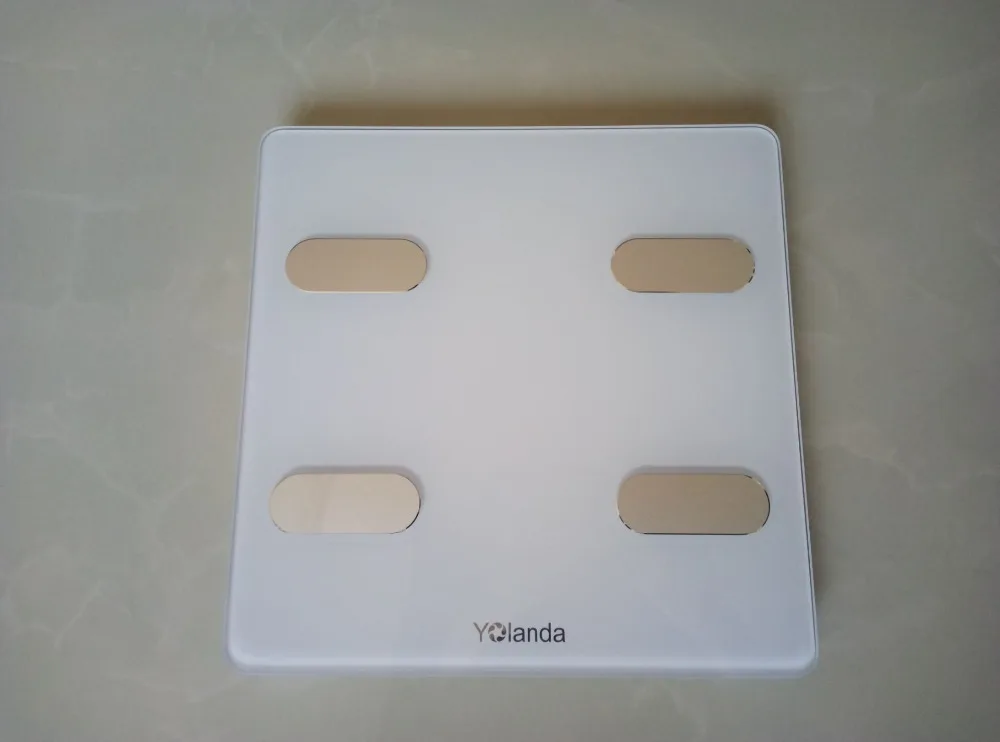 Yolanda умные весы для ванной комнаты Wifi Bluetooth напольные весы напольные mi весы анализатор тела человеческий баланс 15 данных