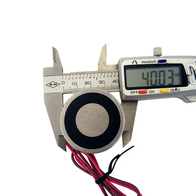 12V Магнитный P40/29 K самоудерживающийся Электромагнит 24VDC Тип потери мощности Электрический магнит 40 кг держать силу