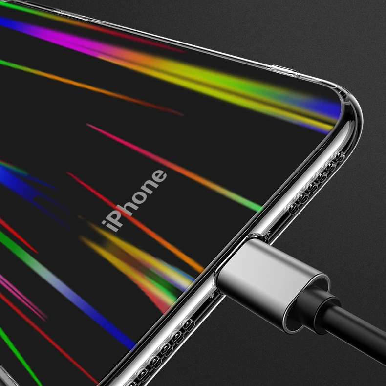 Прозрачный стеклянный чехол Аврора на Iphone 7 8 7 Plus 8 Plus Защитное стекло для IPhone X XS Max XR Защитная пленка для экрана