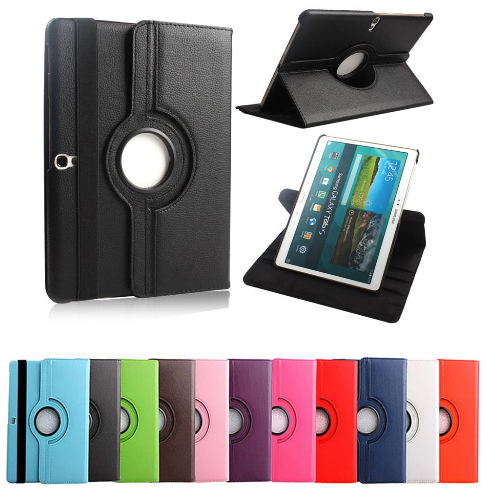 

Вращающийся чехол-подставка из ПУ кожи для Samsung Galaxy Tab S 10,5, T800, T801, T805, Samsung Galaxy Tab S 10,5 '', T800