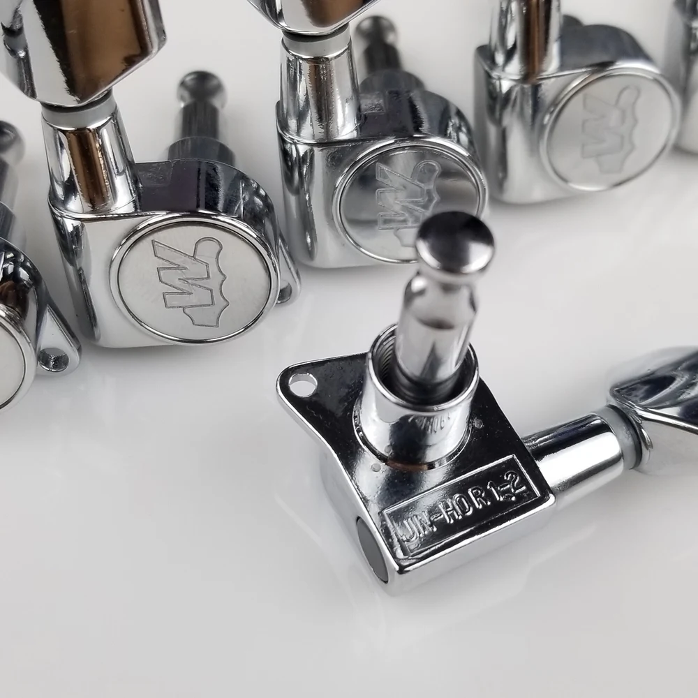 Wilkinson WJ-07 головки электрогитары тюнеры для ST или TL хром серебро колышки(с упаковкой