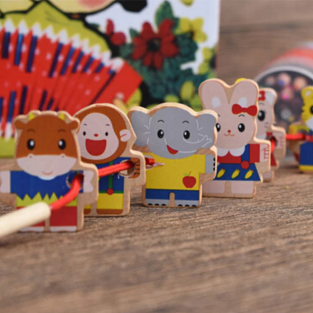 6 шт. деревянные бусины для детских игр | Игрушки и хобби