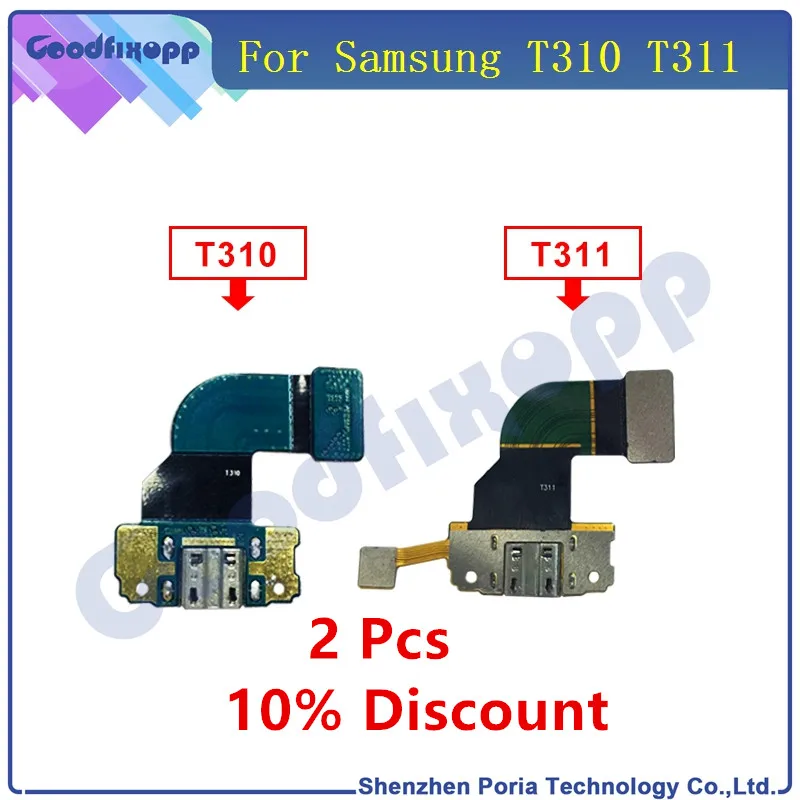 For Samsung Galaxy Tab 3 8.0 T310 T311 Dock Connector Micro USB Charging Port Flex Cable Module Board SM T310 T311 Cable