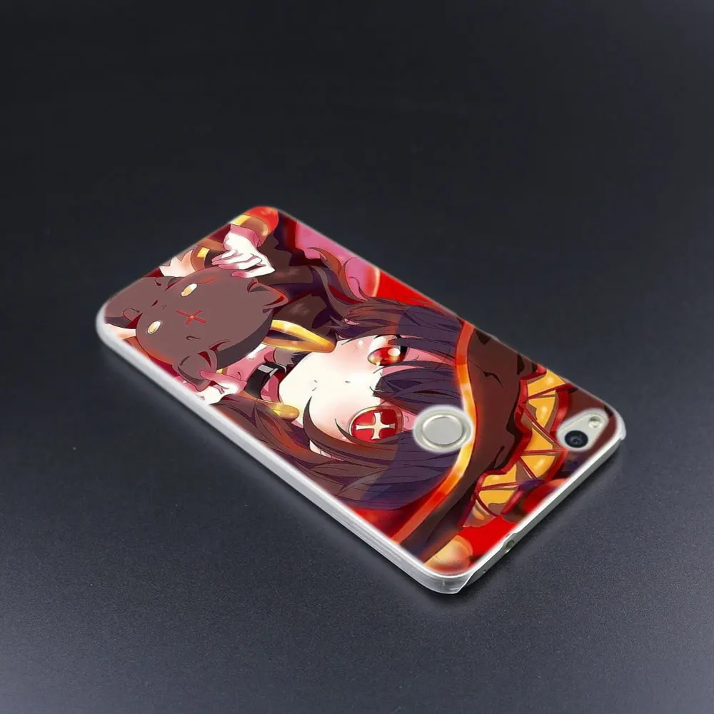 MLLSE аниме коносуба мегумин модный жесткий чехол для Huawei NOVA 3 3i 4 Honor V20 8X 8A 7A Pro 7X 7C 7S 8 9