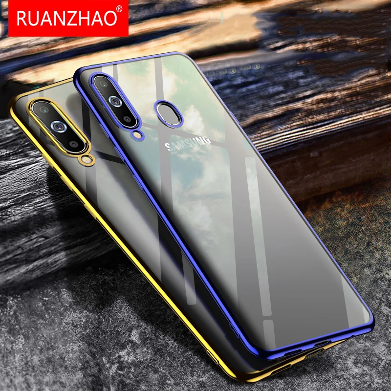 Luxury Case For Samsung Galaxy A10 A60 A40 A50 A70 A80 A90 M10 M20 M30 J4 J6 Plus Plating TPU Cover S8 S9 S10 A6 A8 A30 |