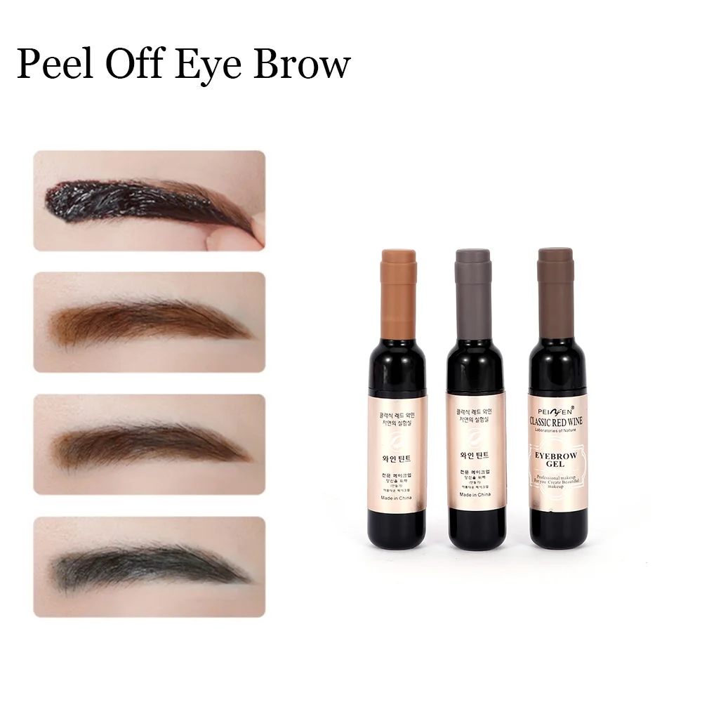 1 шт. гель для бровей черный кофейный серый отшелушивающий тени гелевая Косметика