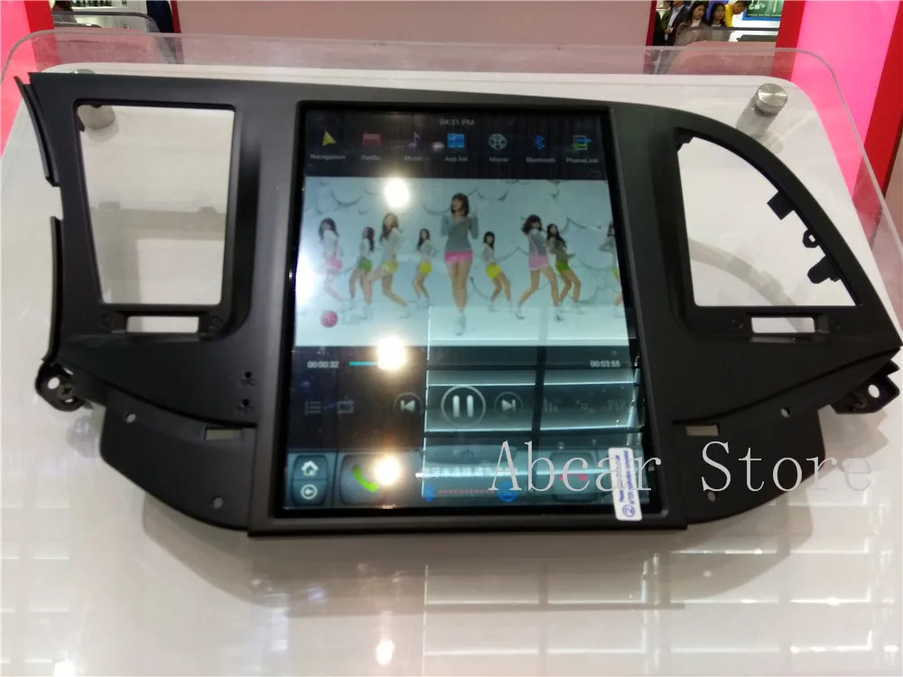10," Тесла стиль Android 8,1 автомобильный dvd плеер gps навигации для HYUNDAI ELANTRA стерео радио головных устройств ips PX6