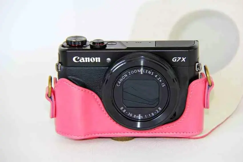 Чехол из искусственной кожи для камеры, чехол для Canon powershot G7XII G7X II G7X Mark II с плечевым ремнем, 4 цвета на выбор