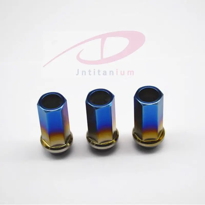 Jntitanti Gr5 титановая гайка для проушины колес m12x1 25x45 мм открытый конец Nissan Greatwall Geely