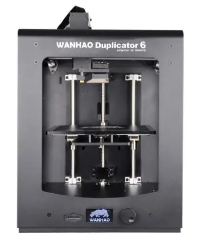 WANHAO D6 популярный FDM 3D принтер Дубликатор D6 использование ABS/PLA нить высокотехнологичная фабрика отправка напрямую нить