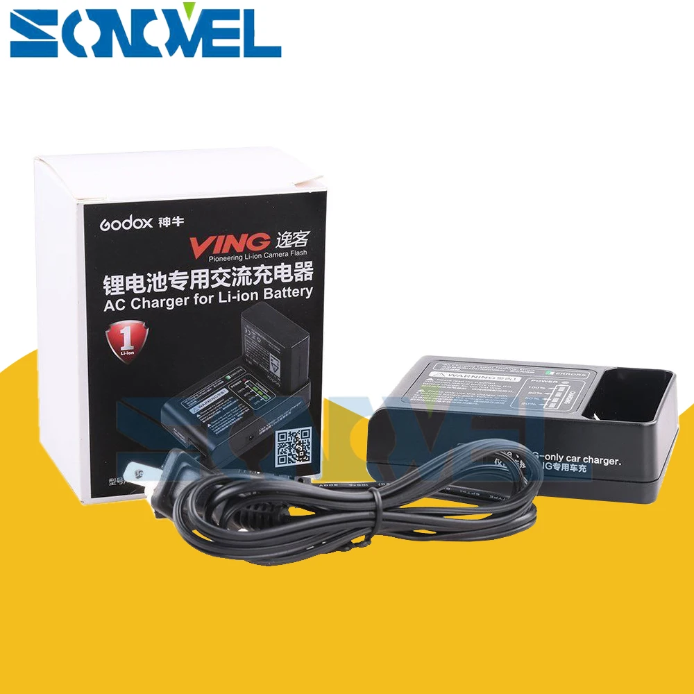 Зарядное устройство для Godox VB18 литий ионный аккумулятор Ving V850 II VC 18 V860C V860II Speedlite