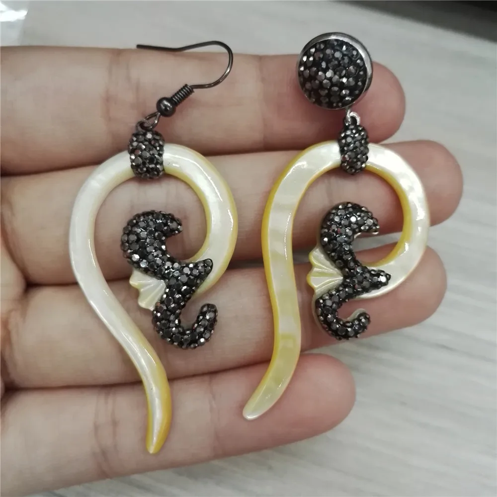 Женские серьги подвески в виде птиц черные белые желтые|dangling earrings for women|dangle