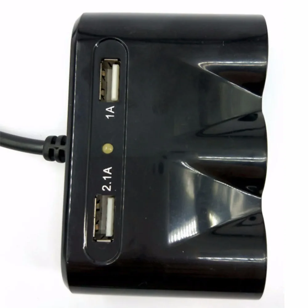 Автомобильные гнезда прикуривателя адаптер 5 В выходная мощность 120 А 3 USB