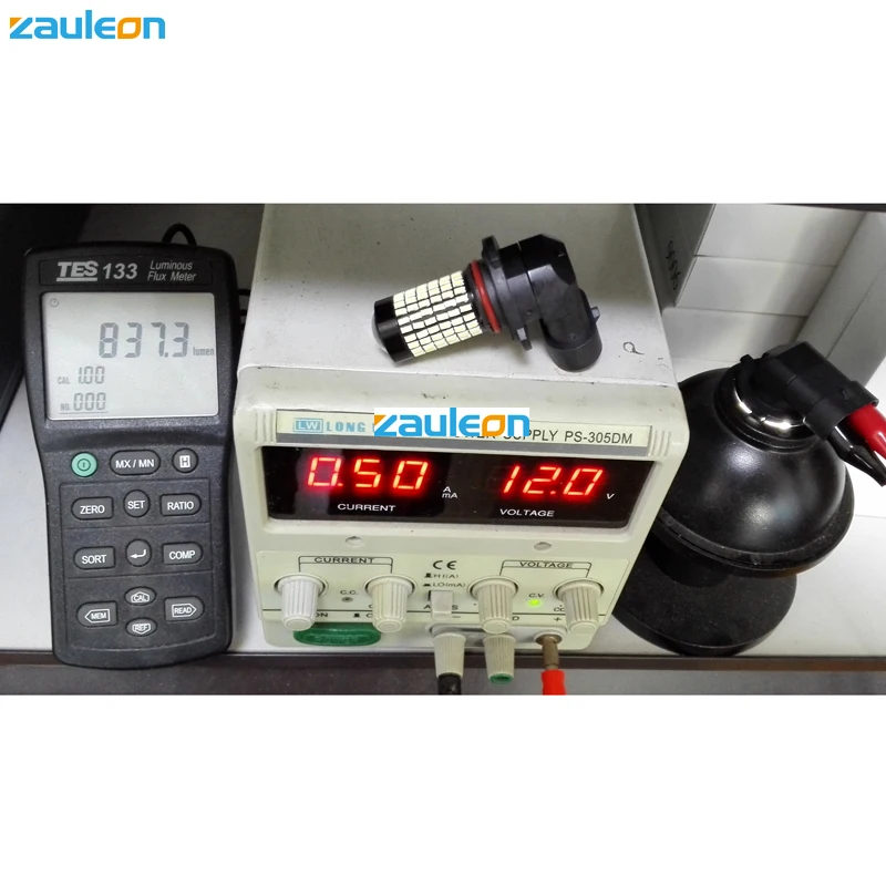 Zauleon 2 шт. 9006 HB4 светодиодная противотуманная фара 132SMD 3014 837 люменов белый 6000K