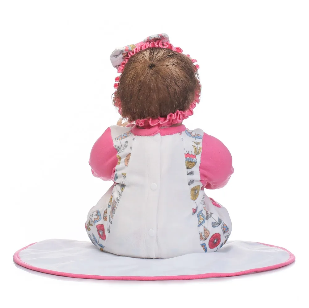 NPKCOLLECTION 22 дюйма силиконовый винил мягкий настоящее нежное прикосновение Reborn Baby
