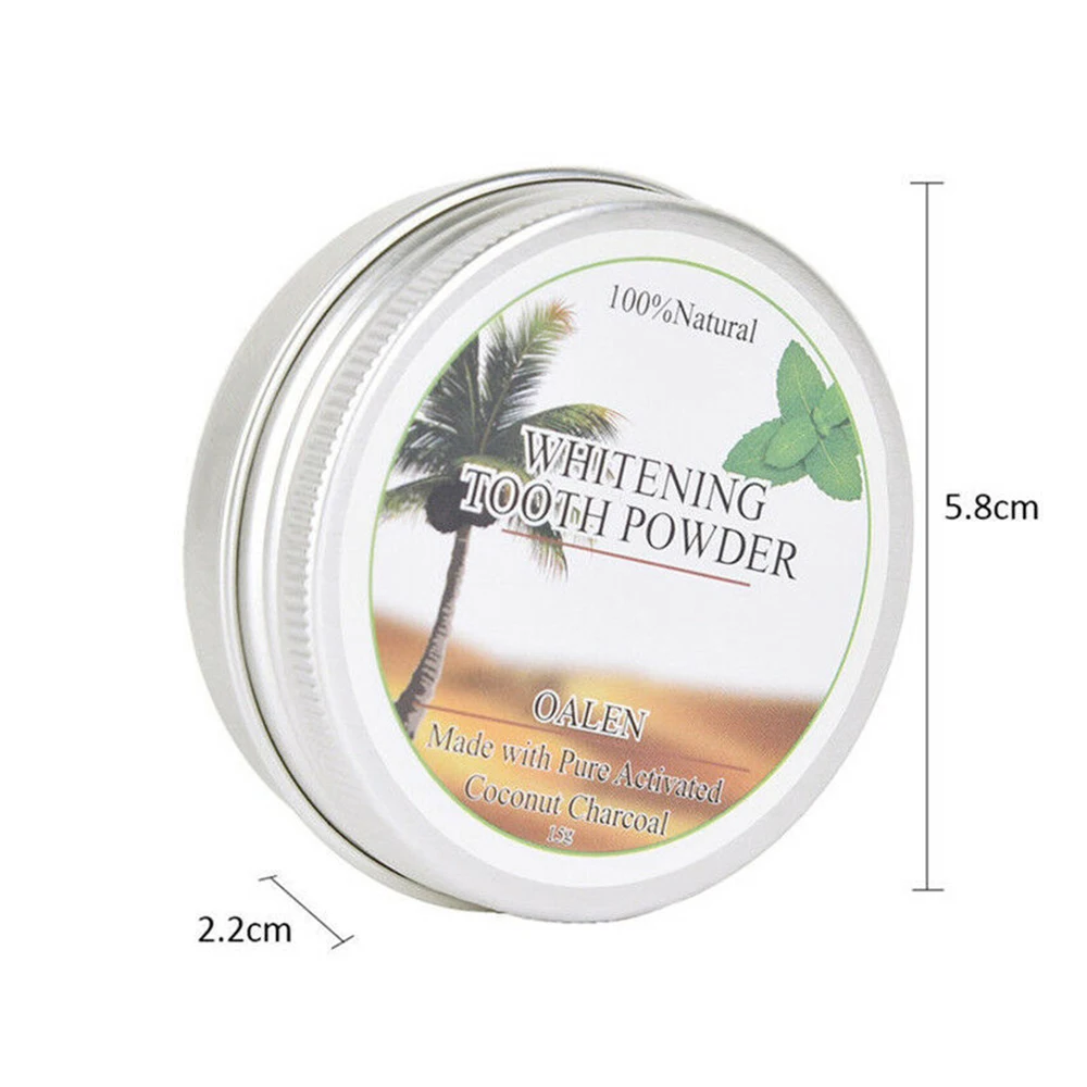 15 г натуральная Кокосовая тайская зубная паста отбеливающая для зубов травяная с