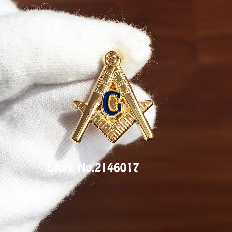 Масонский свободный масонский квадрат и компас G булавка для лацкана масонские