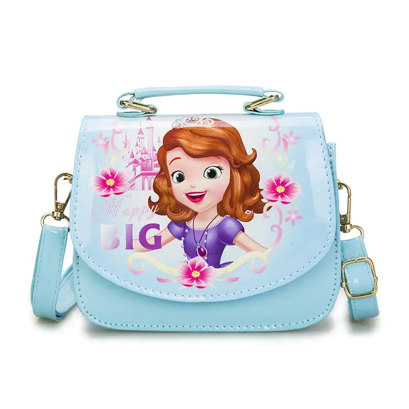 12 Disney новые детские аксессуары для кукол, сумка из искусственной кожи, сумка через плечо, сумка для девочек, подарок - Цвет: 12