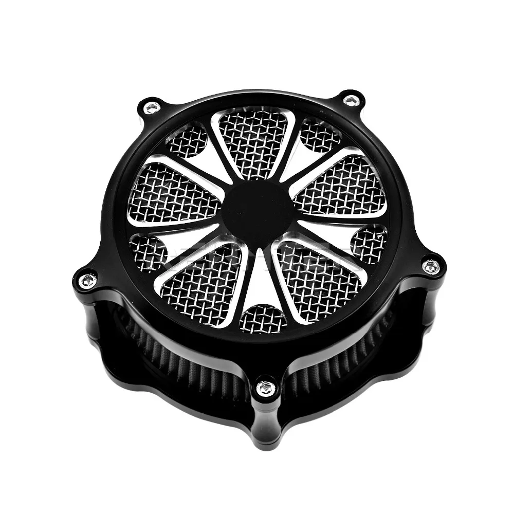 Воздухоочиститель для мотоциклов с ЧПУ серый воздушный фильтр Harley Sportster XL Road King