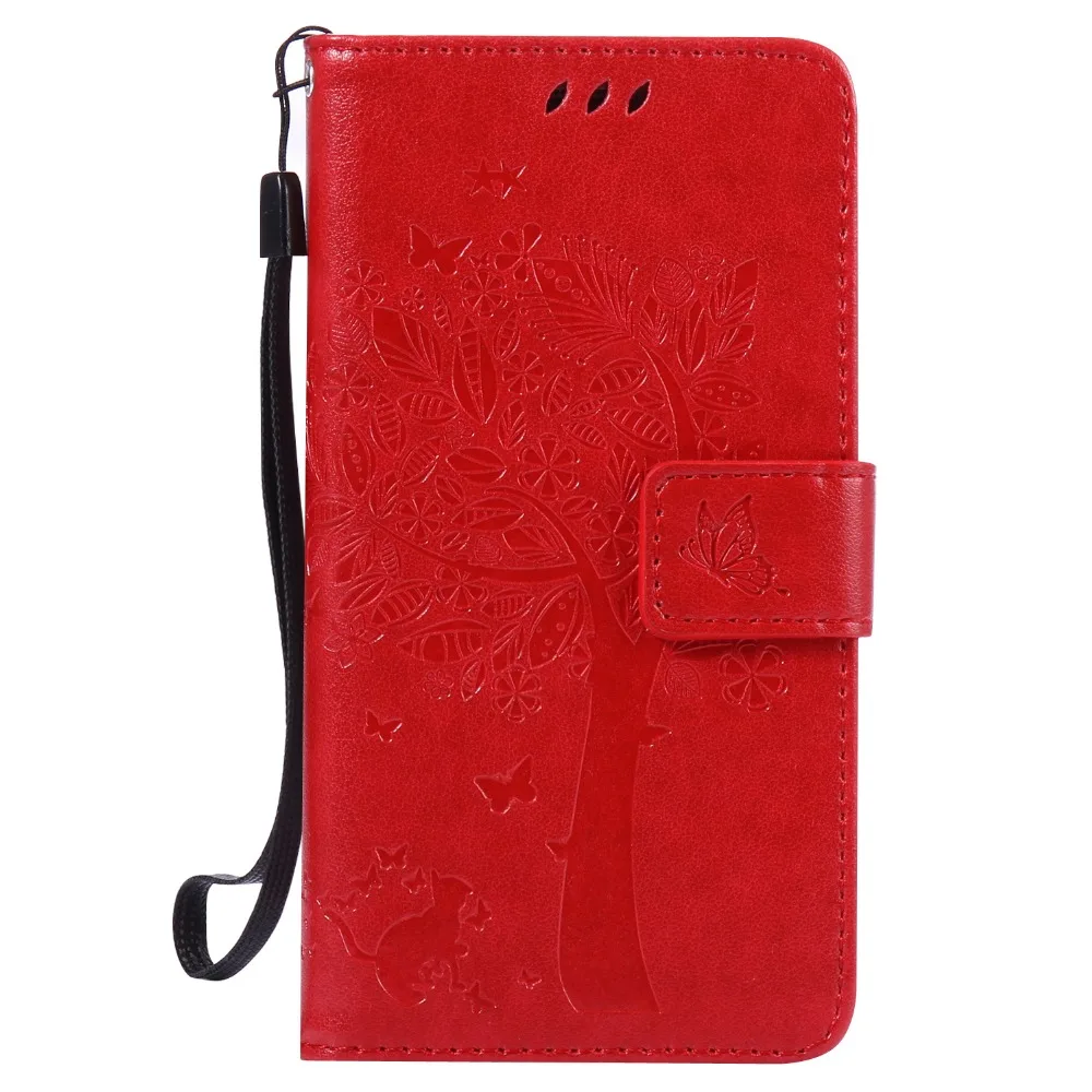 Кожаный чехол для coque huawei Y3 II Y3 2/huawei Y5II Y5 II 2 Чехол для huawei Y6 дерево узор сумки для мобильных телефонов+ держатель для карт