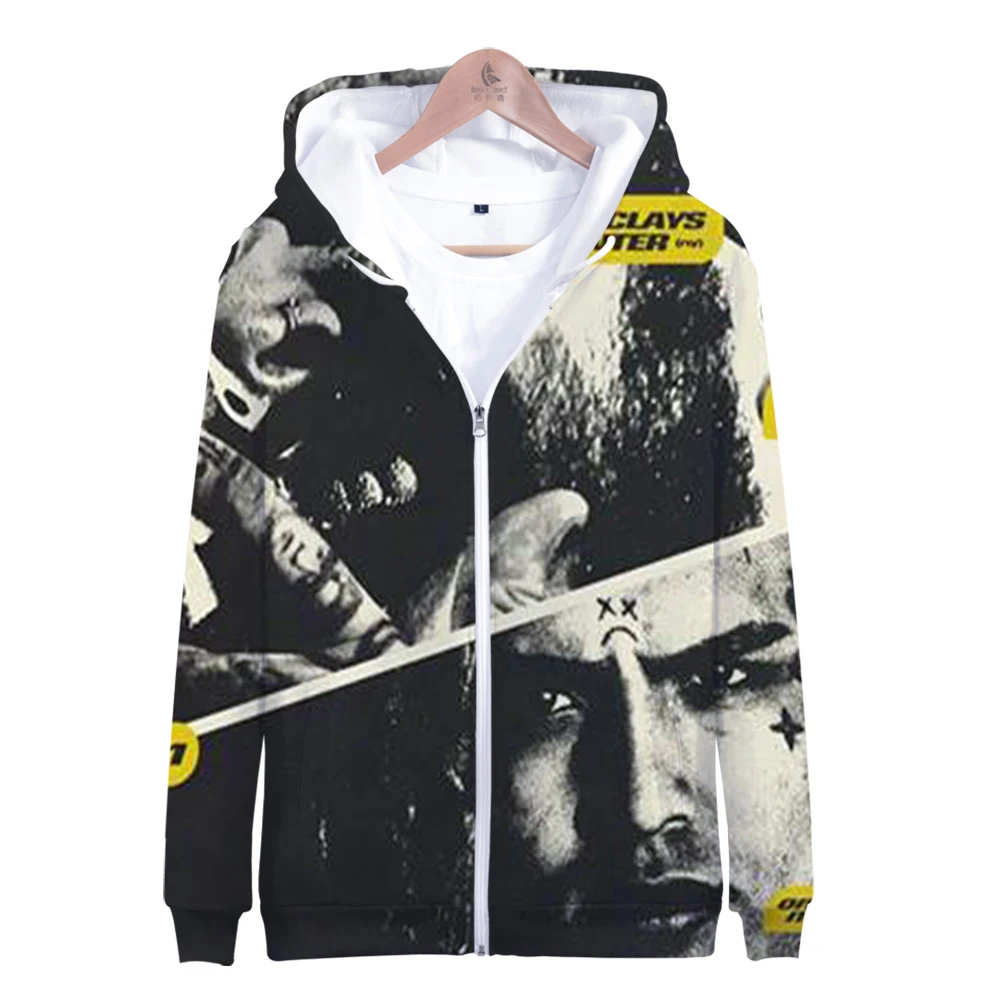 Куртка на молнии Post Malone 3D толстовки свитшот для женщин Harajuku мужчин отдыха хип-хоп