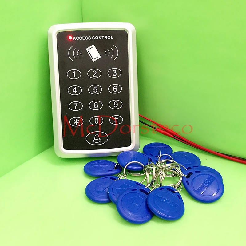 125 кГц rfid карта комплект контроля доступа для дверей полный Yli YS130 Длинный тип без