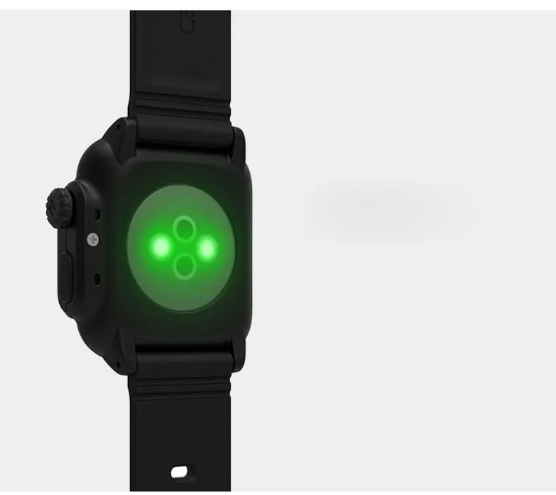 Военный водонепроницаемый чехол ремешок для Apple Watch band 42 мм Iwatch Series 3 2 спортивные часы с браслетом и защитным чехлом