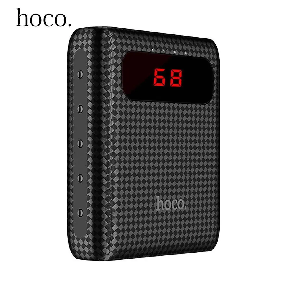 HOCO Power Bank 10000 мАч Мини Милая Внешняя батарея портативная Мобильная Быстрая