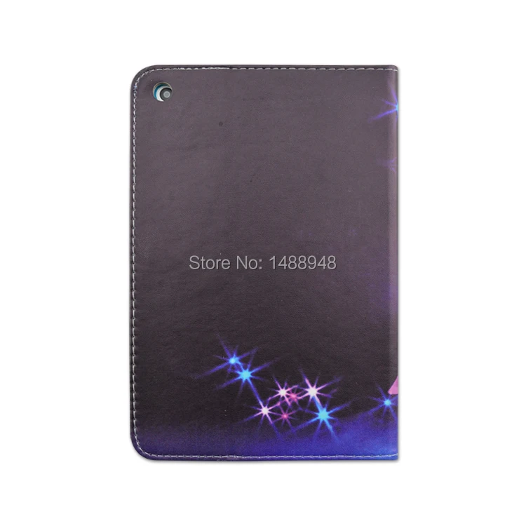 Unique New Night Butterfly TPU+PU Leather Cover Case With Elastic Belt For iPad mini 1/2/3 Tablet|leather belt buckle|belt buckles for girlsleather