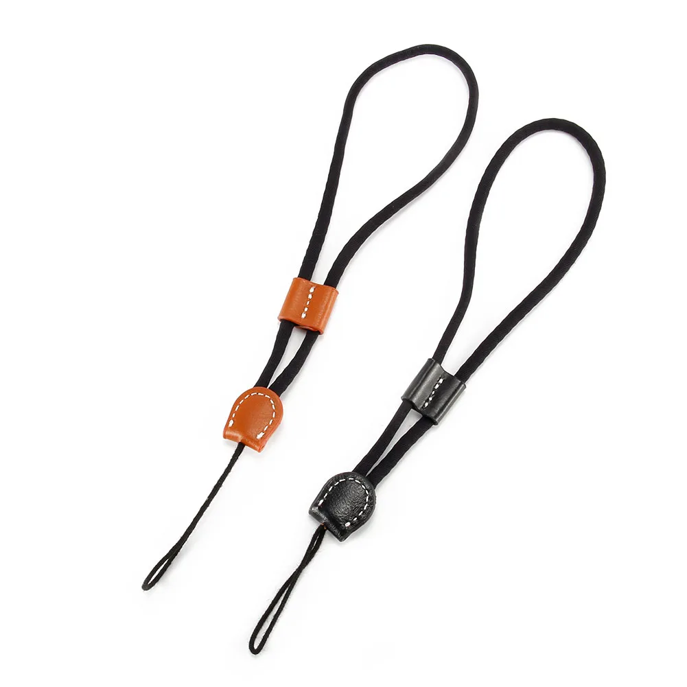 Универсальный наручный ремень для камеры из хлопка и ПУ переноски Canon Sony Fuji Panasonic