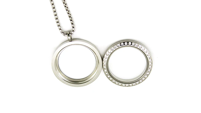 Новинка 30 мм круглый Винт Хрустальный 316 нержавеющая сталь память живой