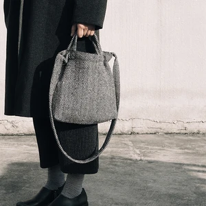 MOREUSEE классические тканевые женские сумки-мессенджеры в елочку, портативные светильник ких путешествий (FUN KIK)