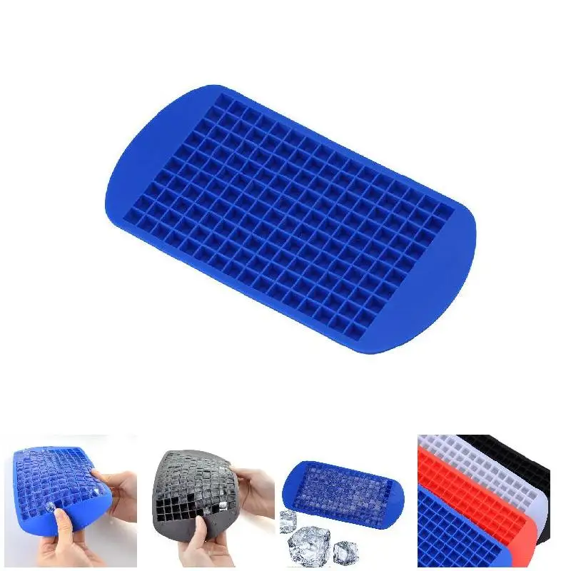 Лоток для льда из пищевого силикона 160 ячеек|cube tray|ice cube traysmall ice maker |