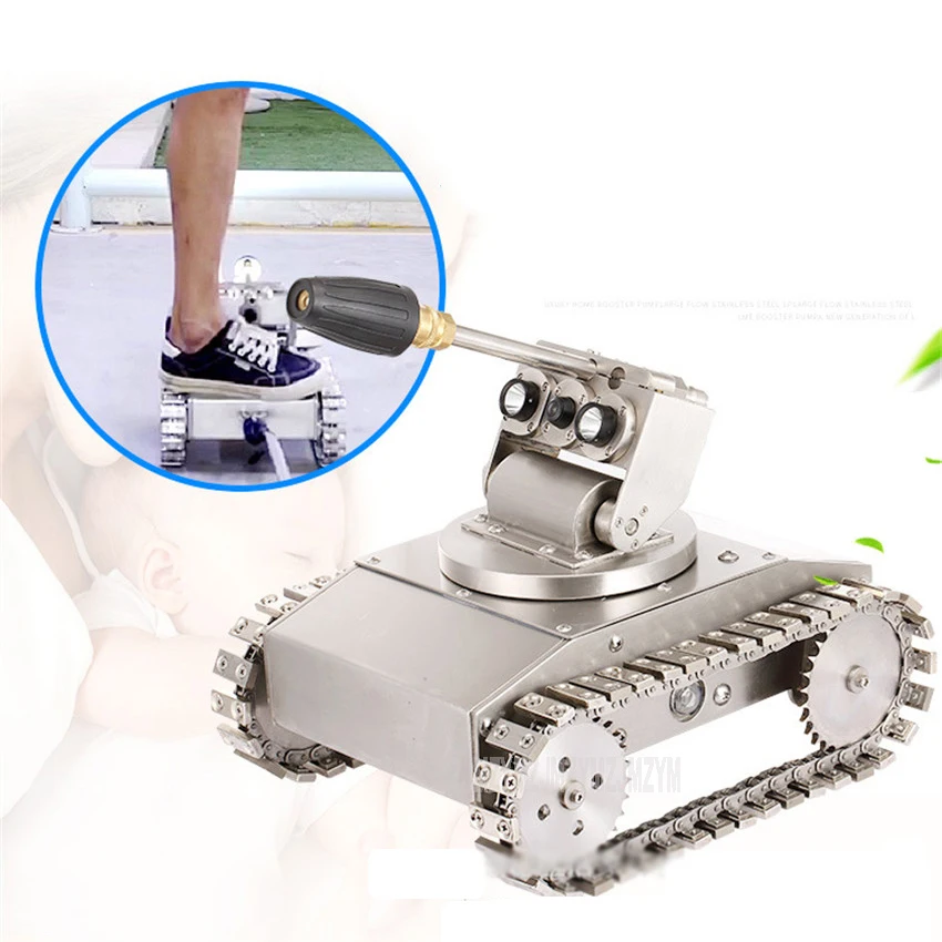 E200 Large Lampblack Machine Cleaning Device Remote Control Rotating Robot Cleaner Hotel/Restaurant Kitchen Clean Tool 60-200W | Бытовая