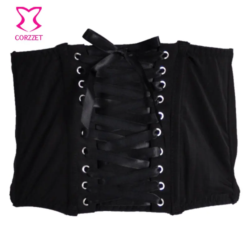 Сексуальный корсет со шнуровкой и косточками на талии бюстье с поясом Женский