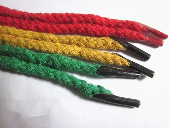 32 см длинный Хлопковый Канат ручка 1000 шт./лот 8ply витая Ручка с 2 черных точек