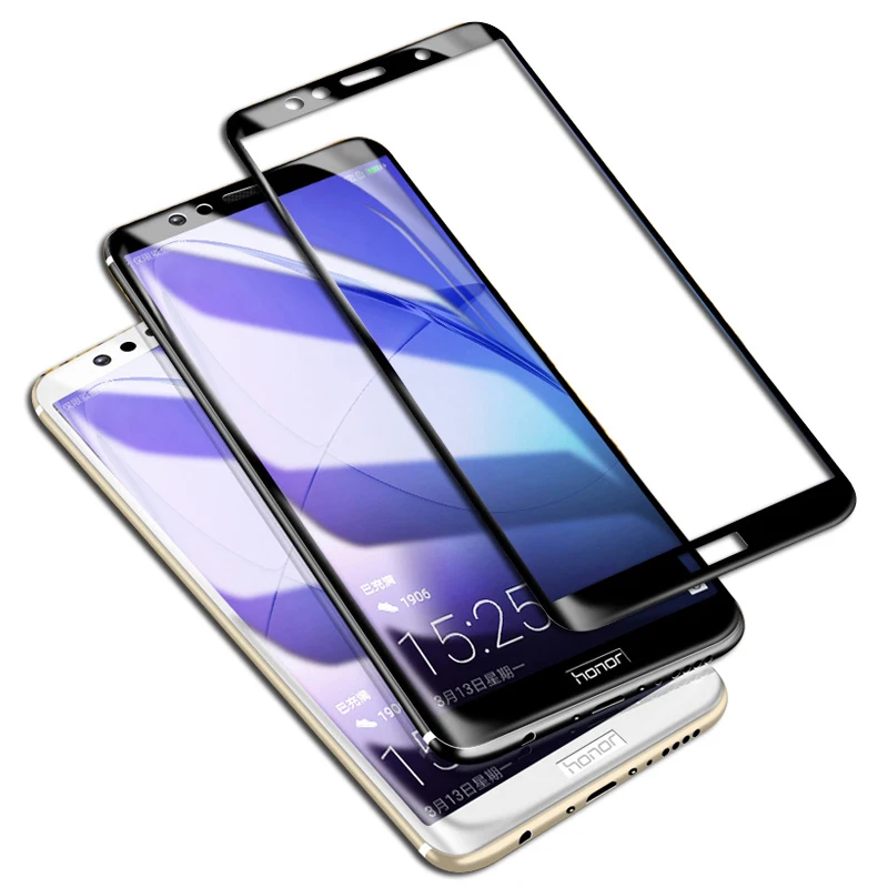 Защитная пленка для huawei honor 9 lite 10lite 9h полное покрытие закаленное стекло huawe Honor 8 X C