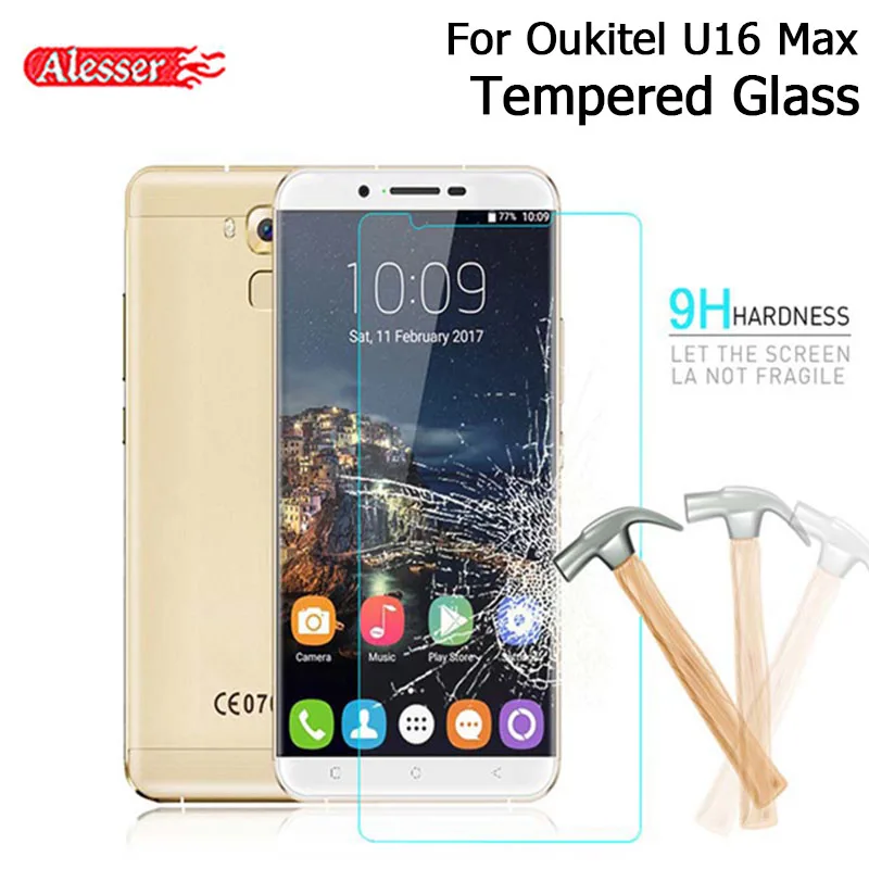Алессер для Oukitel U16 Max закаленное стекло против царапин защитная стальная пленка